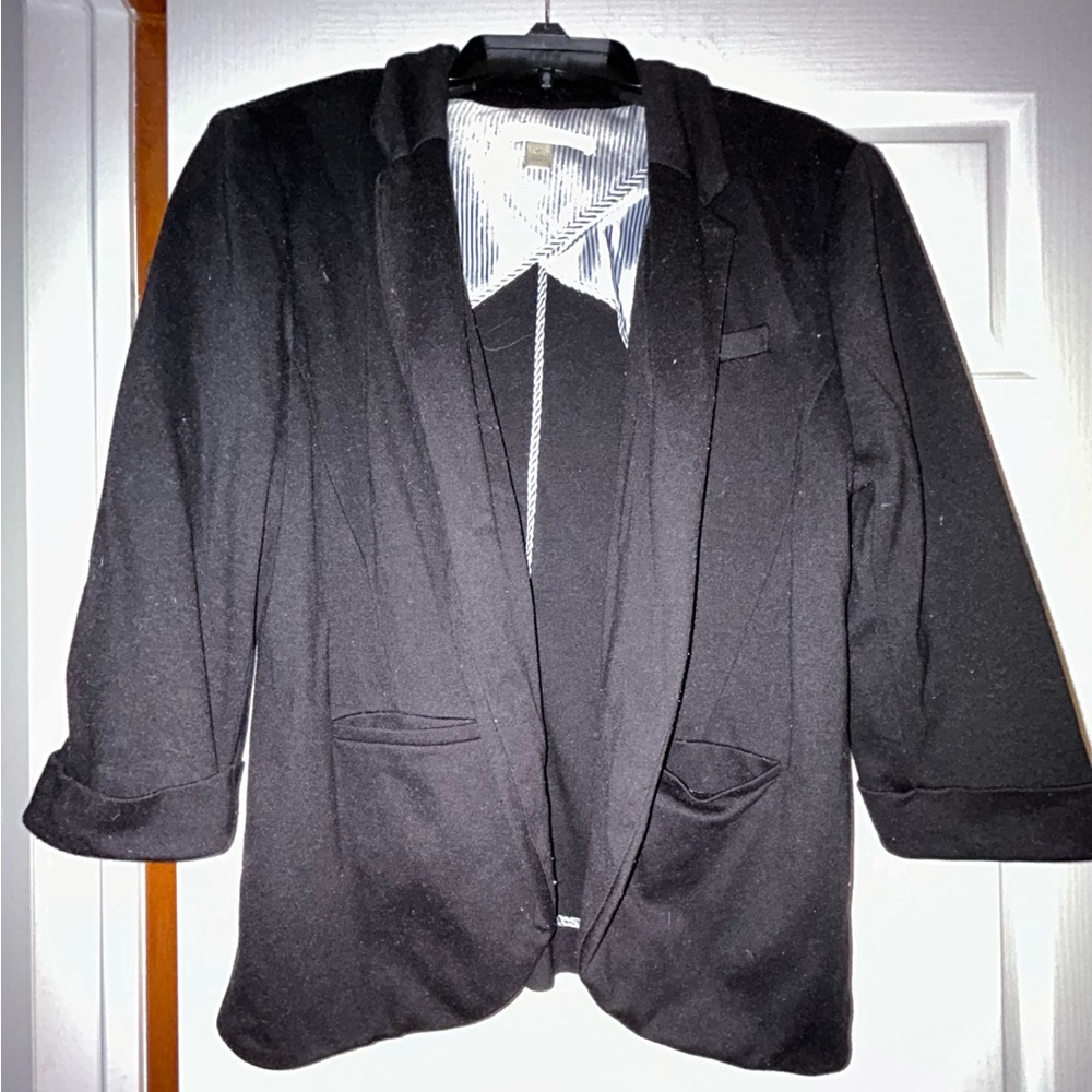 Lauren Conrad Black Blazer with pockets